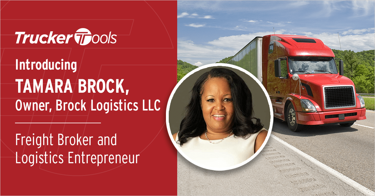 Celebrating Diversity: Tamara Brock, Freight Broker and Logistics ...